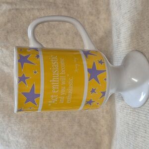 Mary Kay Act Enthusiastic Tall Coffee Mug - NWOT
